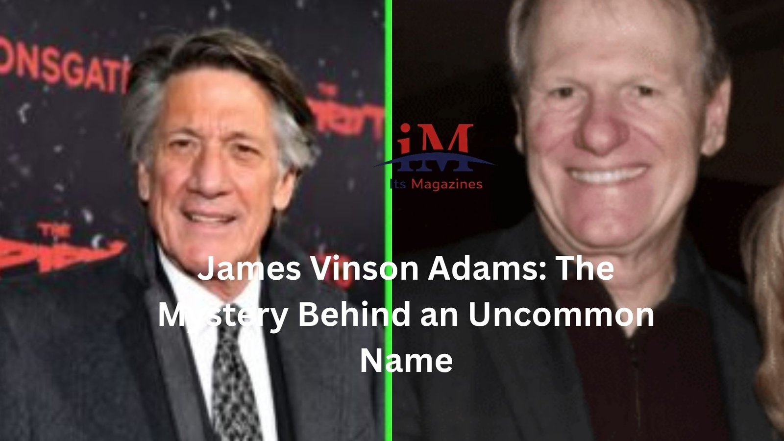 James Vinson Adams: The Mystery Behind an Uncommon Name