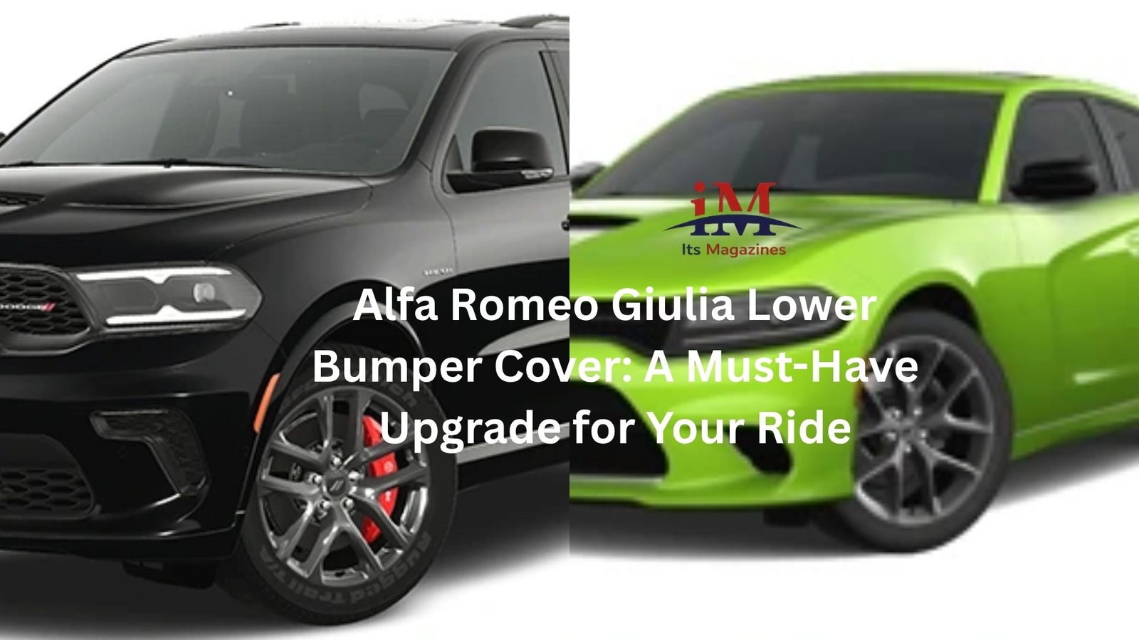 Alfa Romeo Giulia Lower Bumper Cover: A Must-Have Upgrade for Your Ride